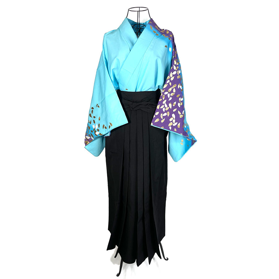 kimono skyblue