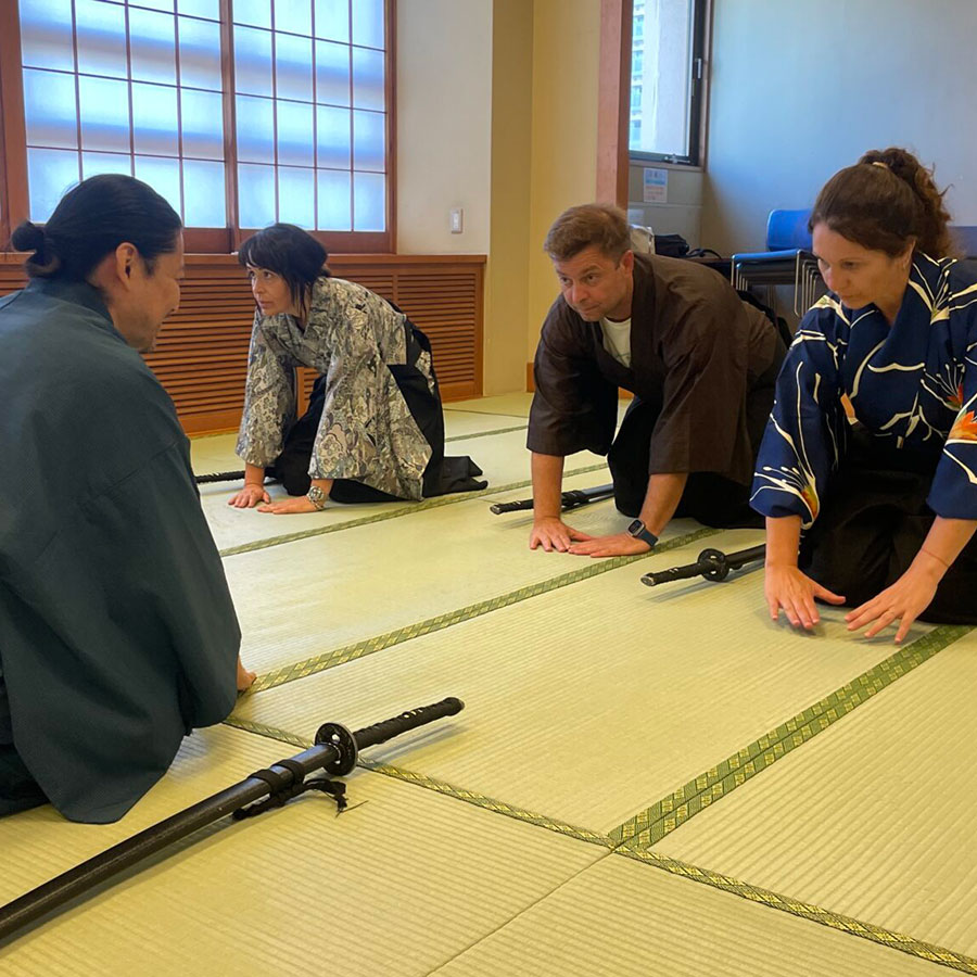 Learning the Etiquette of Bushido