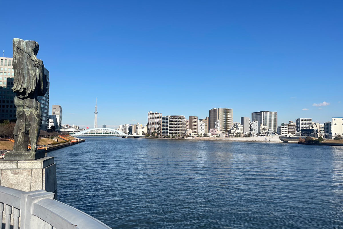 Sumida River and Tokyo Sky Tree