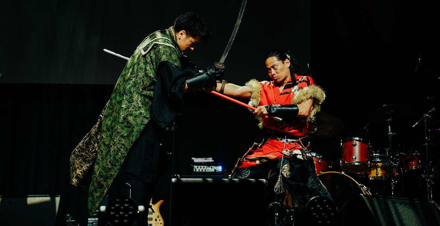 KEIJI - CAGE: The Flamboyant Samurai Stage Show