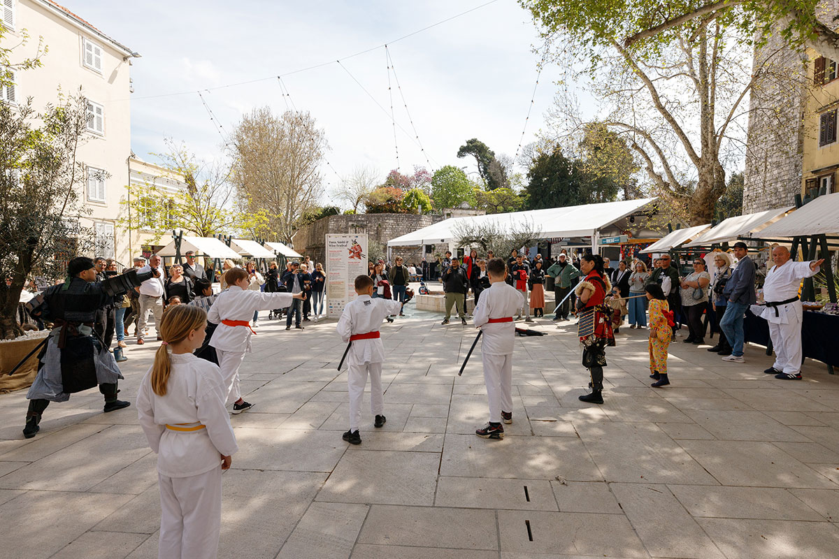 Katanayaichi Samurai experience in Zadar, Croatia with karate kids.