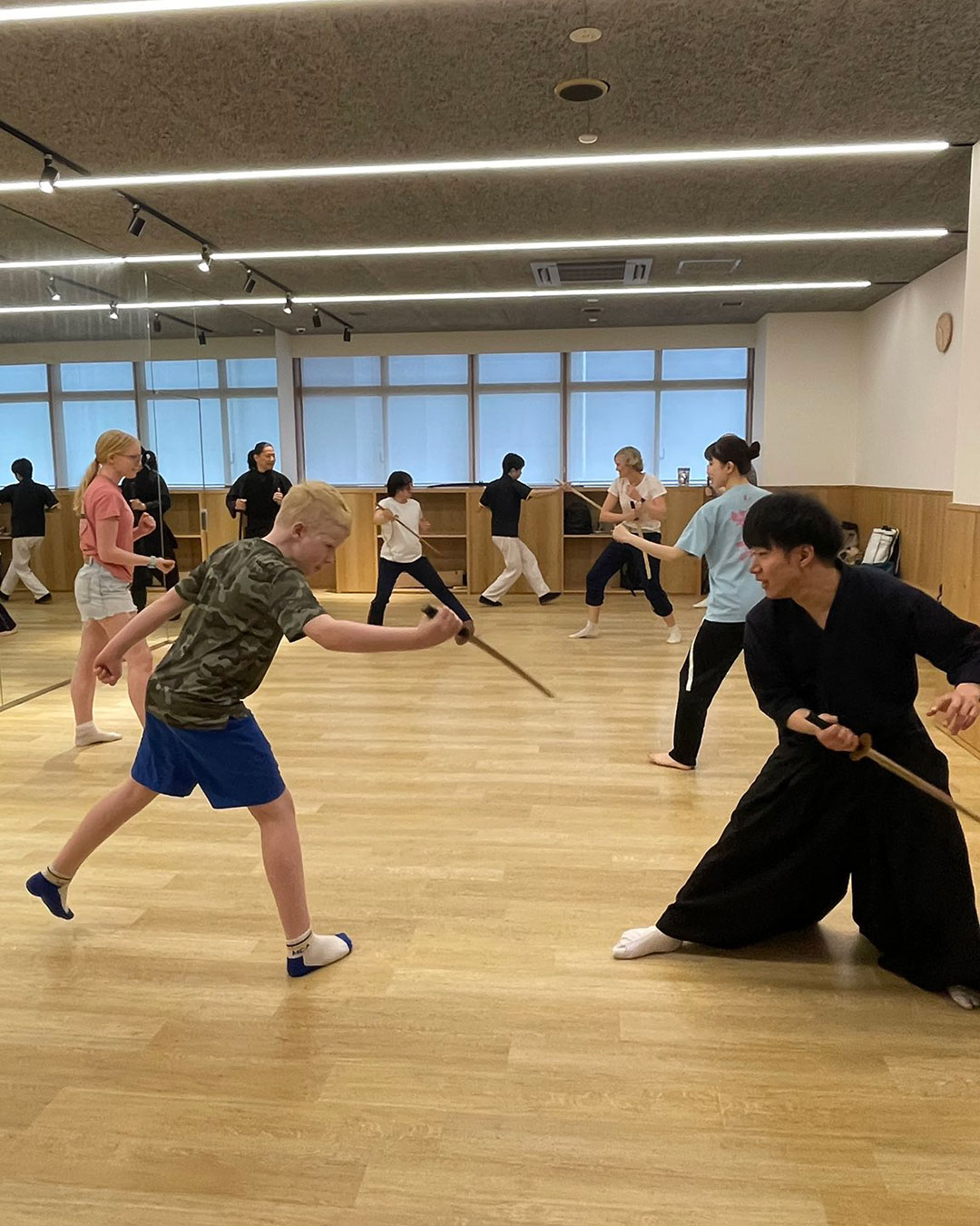 Ninja Group Lesson