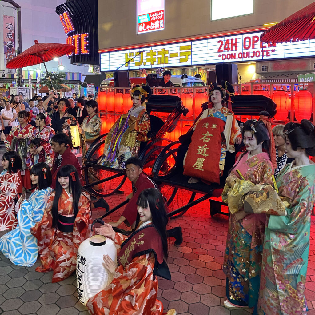 Oiran Night Rock: Free Edo-Style Parade