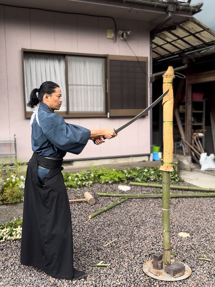 Tameshigiri Experience in Gifu