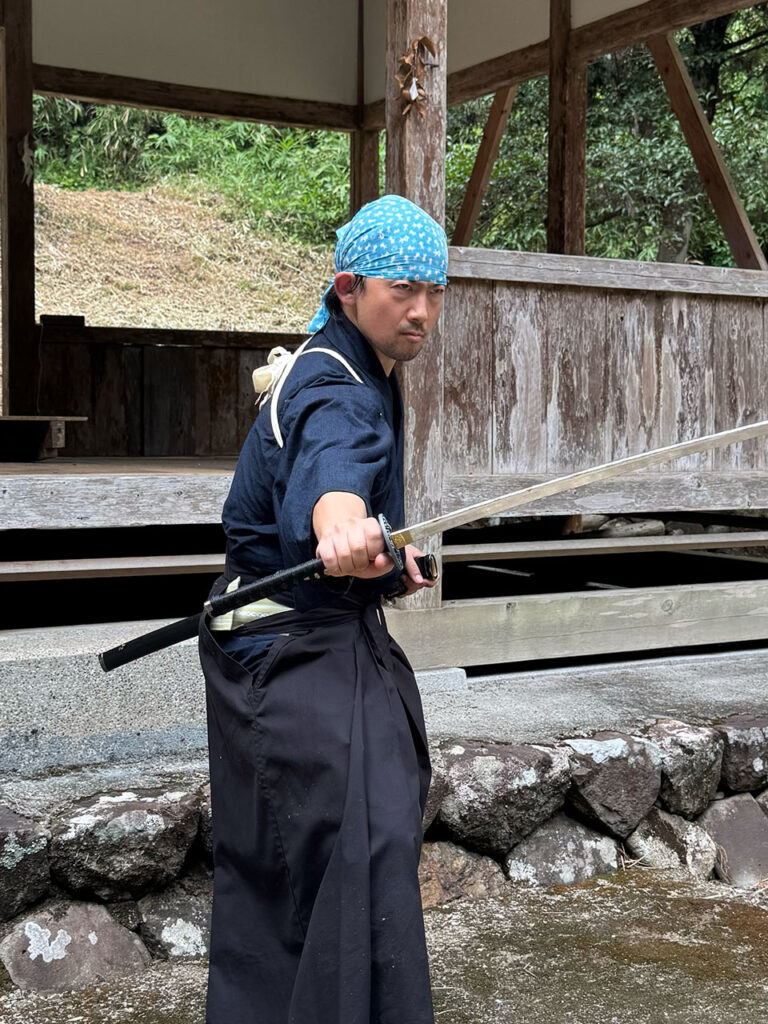 Samurai Kume in Louis’ video