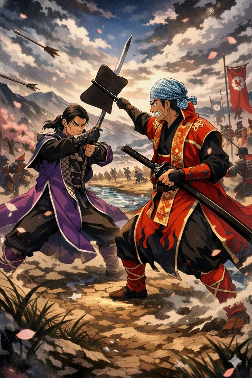 Battles of Kawanakajima by KATAKAYA ICHI