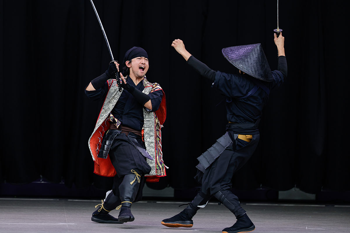 Kume Samurai Performer