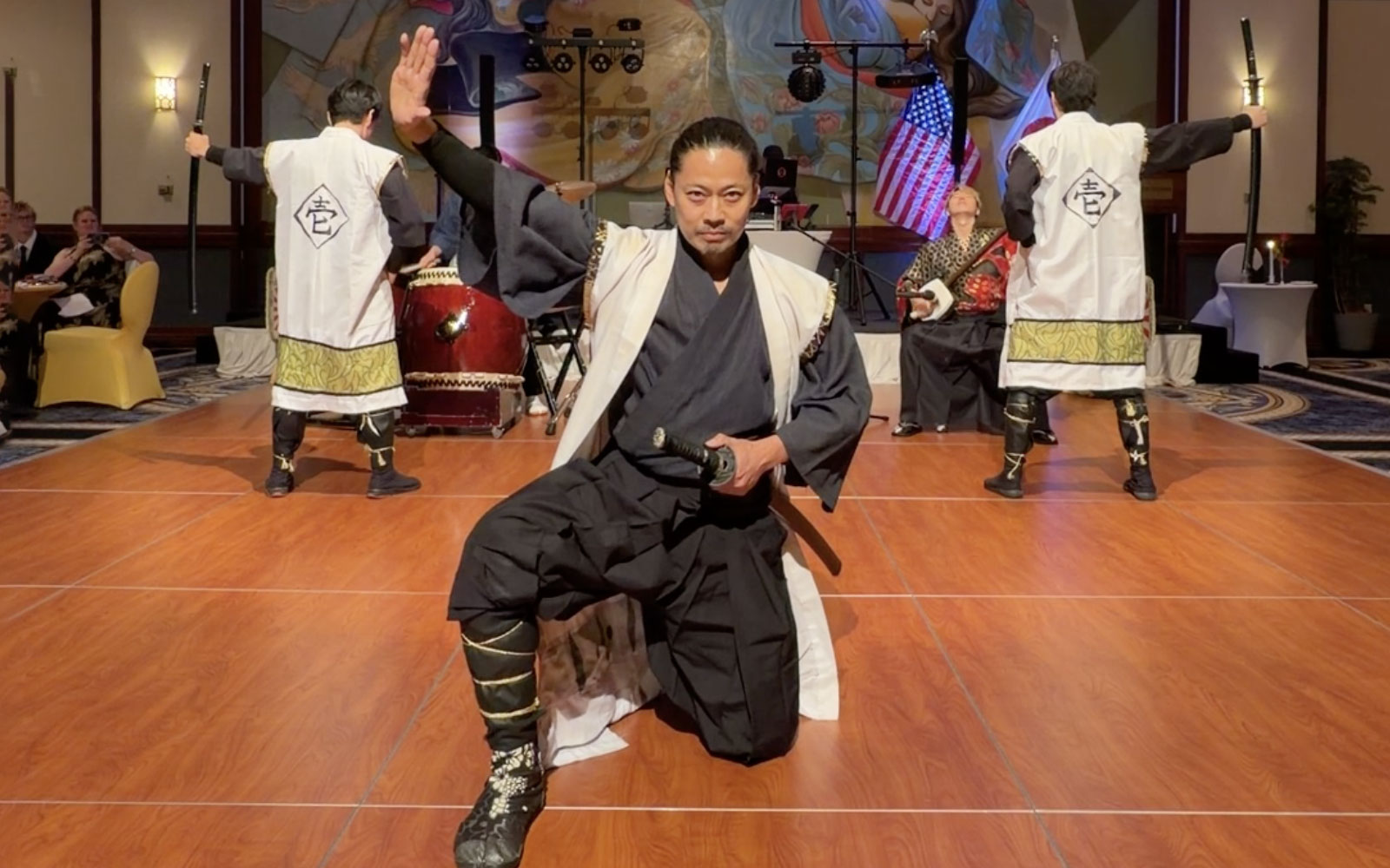 Miyamoto Musashi Samurai Show – U.S. Navy Ceremony Tokyo