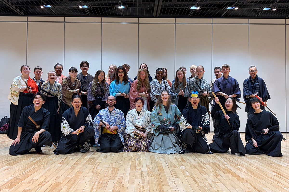 Students from London Samurai Experience