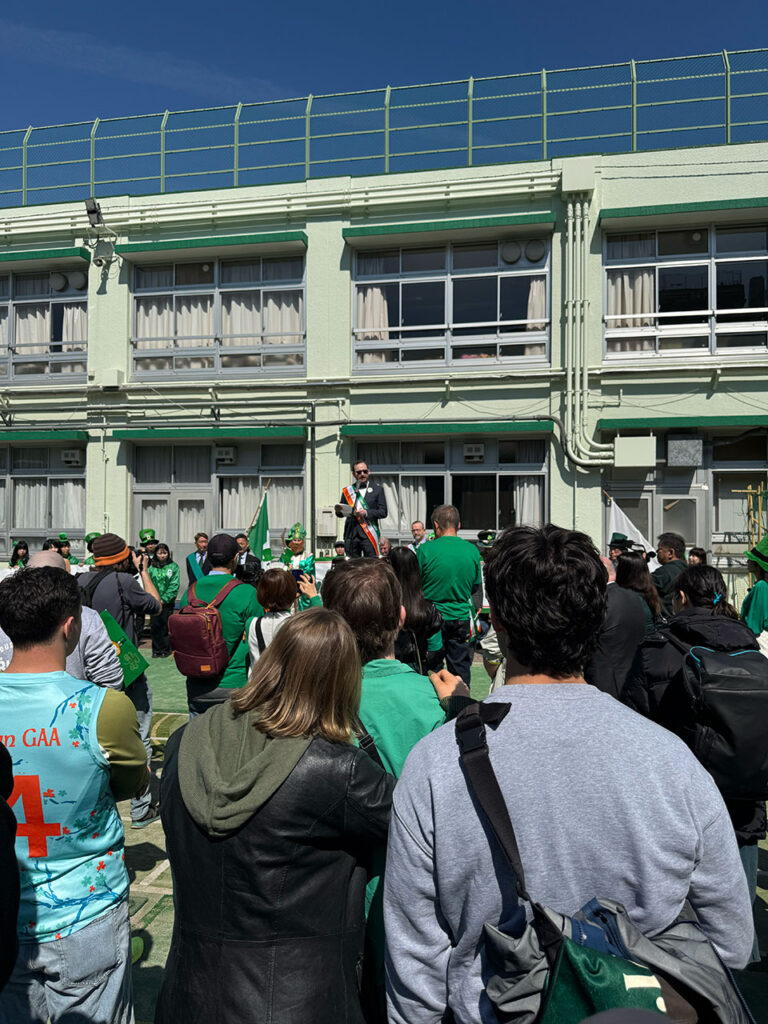 The 30th St. Patrick's Day Parade Tokyo Speech